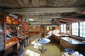Interior of the silversmith workshop